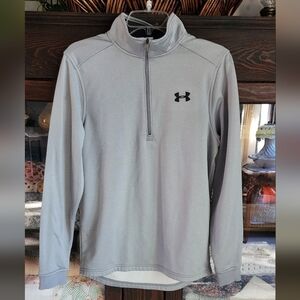 Under Armour Men's Light Gray Performance Pull Over